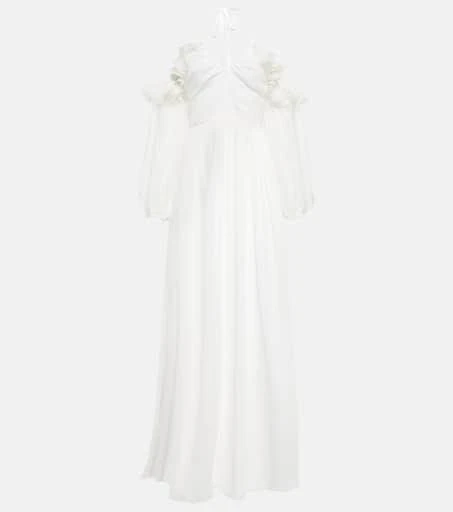 Giambattista Valli Off-the-shoulder silk gown 1