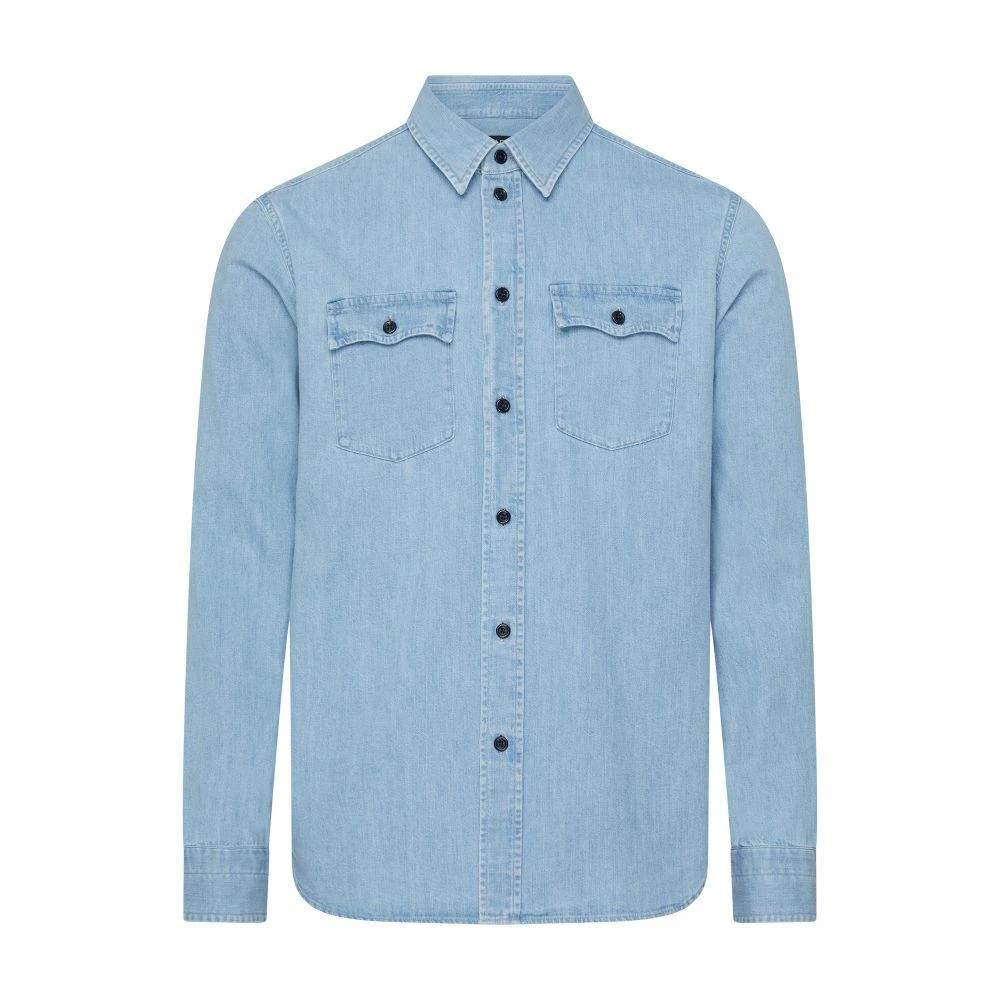 Tom Ford Western shirt in denim 7