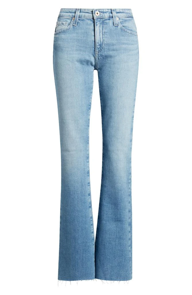 AG Angel Raw Hem Low Rise Bootcut Jeans 5
