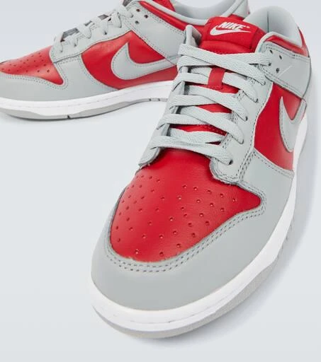 NIKE Dunk Low leather sneakers 3