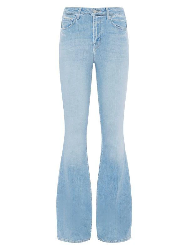 L'Agence Bell High-Rise Flare Jeans 6