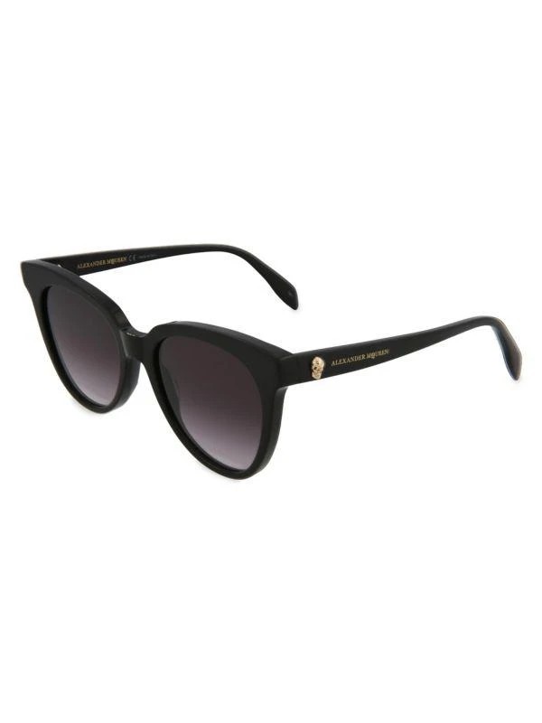 Alexander McQueen 53MM Oval Sunglasses 4