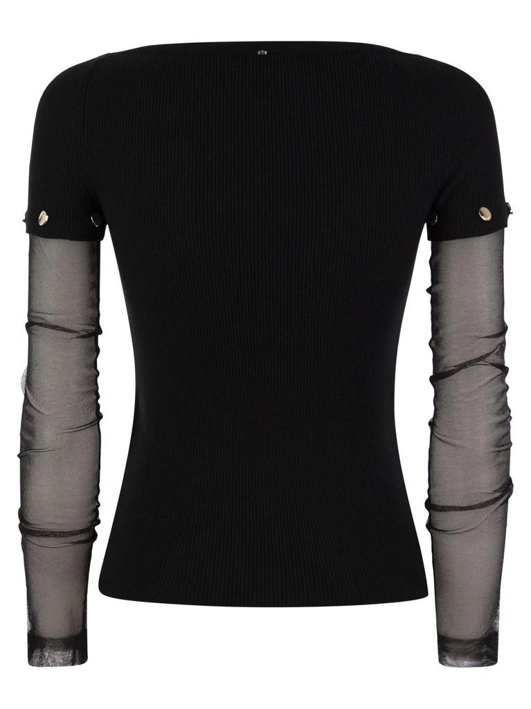 Max Mara Sportmax Alcide Boat Neck Long-Sleeved Jumper 2