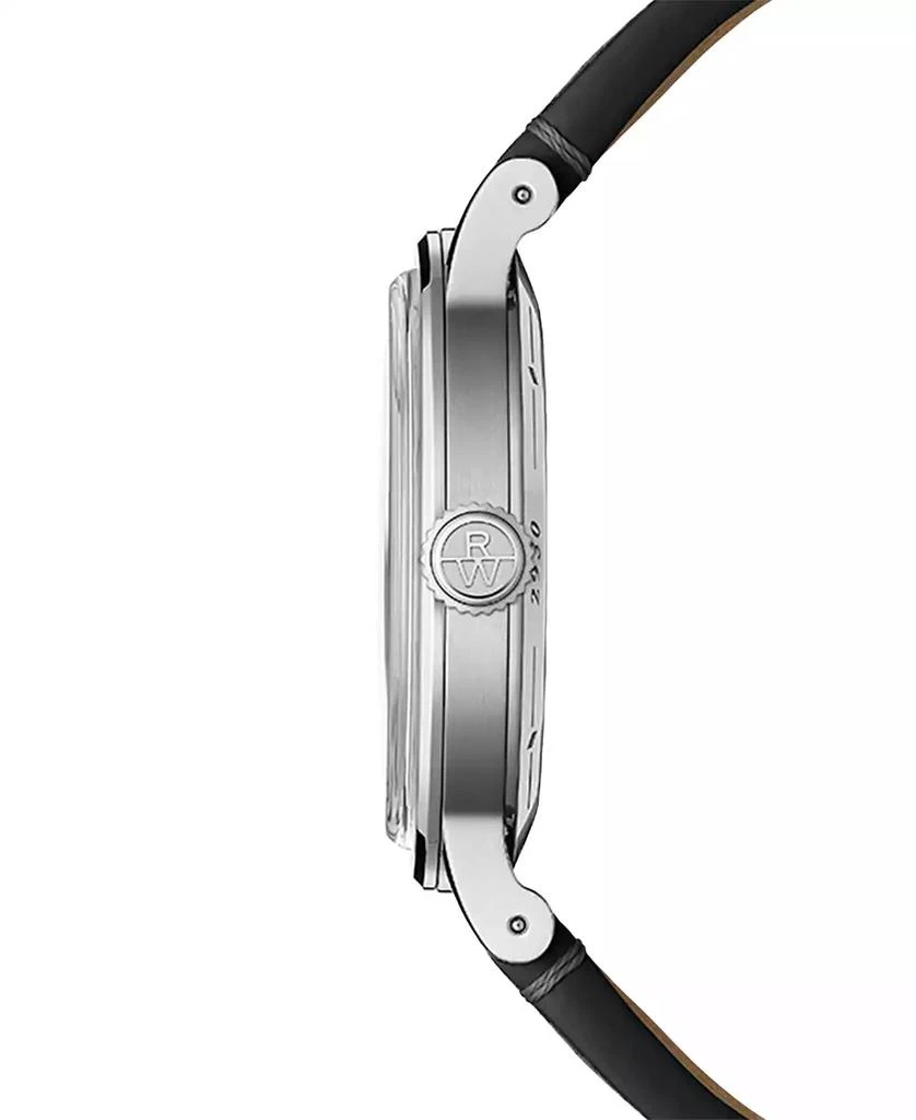 Raymond Weil Men
s Swiss Automatic Millesime Black Leather Strap Watch 40mm 3