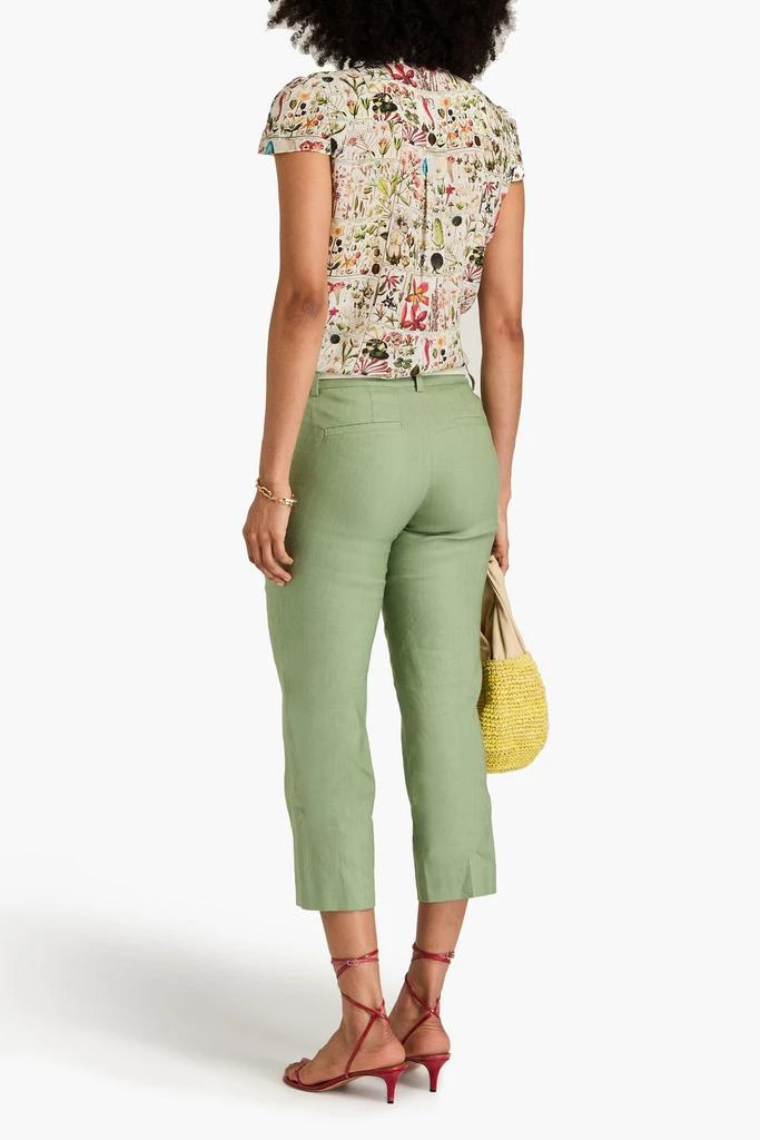 Alice + Olivia Joy floral-print silk crepe de chine blouse 3