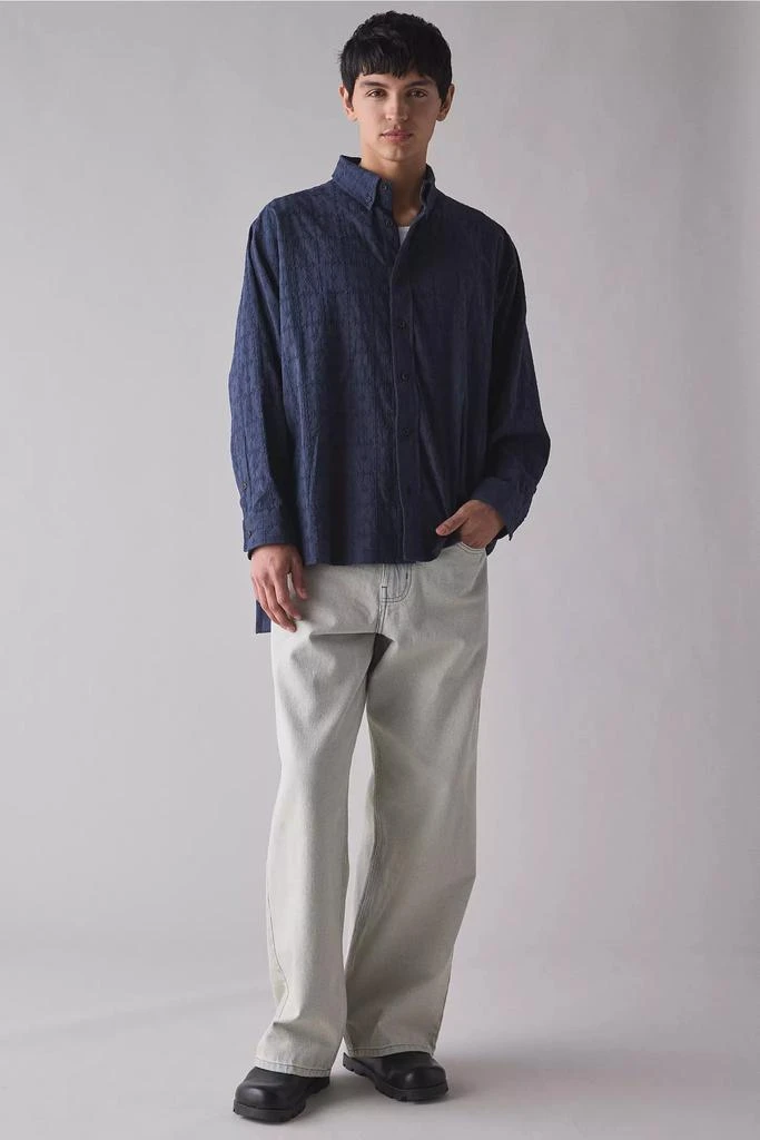 AJOBYAJO AJOBYAJO Dobby Batwing Shirt 3