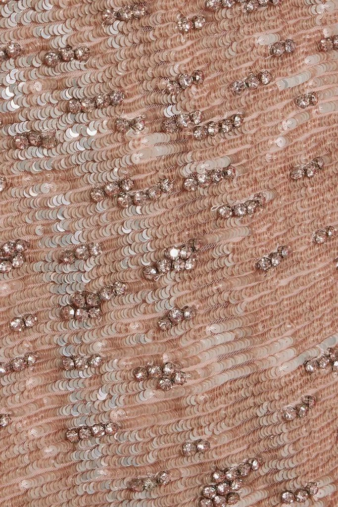 Jenny Packham Nikie embellished tulle midi dress 4