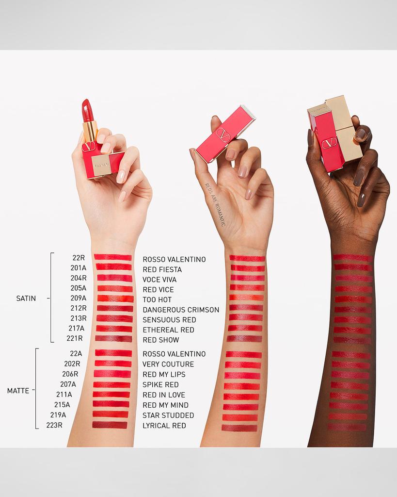 Valentino Satin Rosso Valentino Lipstick Refill