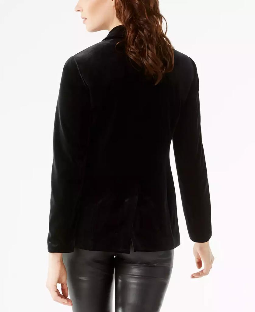INC International Women's Velvet Blazer, Created for Macy's
