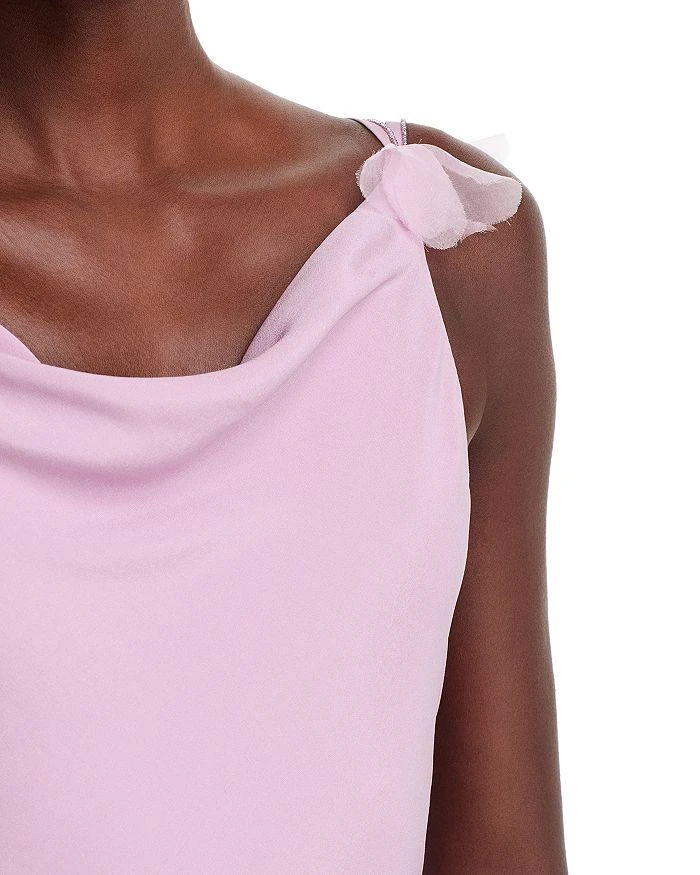 Cult Gaia Nymeria 3D Floral Open Back Gown 6