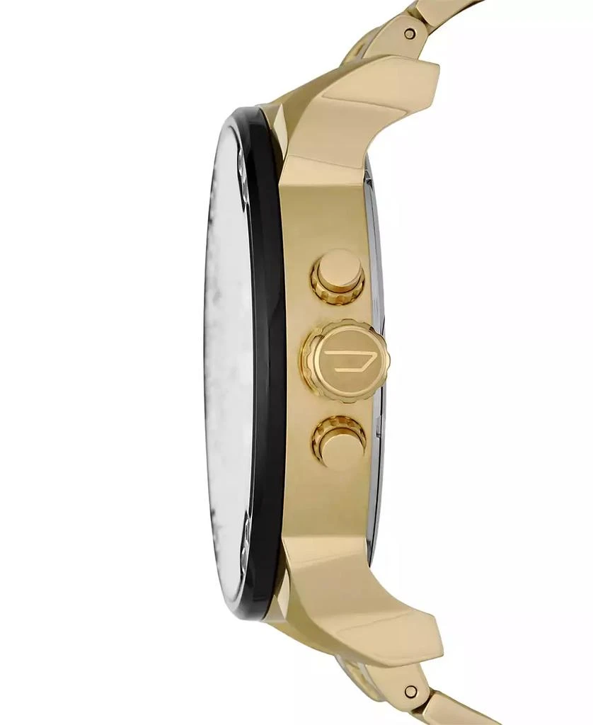 Diesel Men's Mr. Daddy 2.0 Gold-Tone Ion-Plated Stainless Steel Bracelet Watch 57mm DZ7333 2