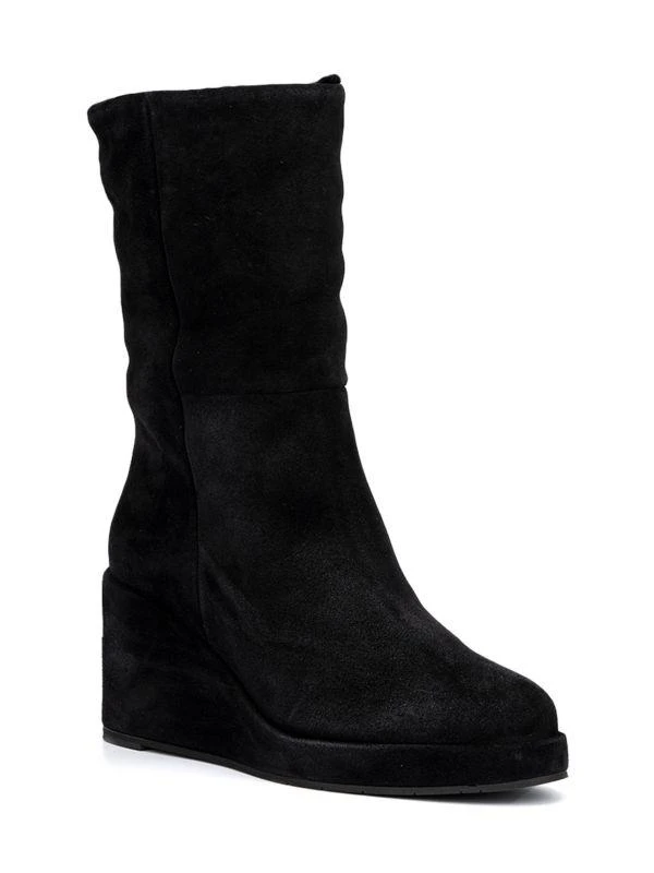 Aquatalia Imperia Suede Wedge Boots 2