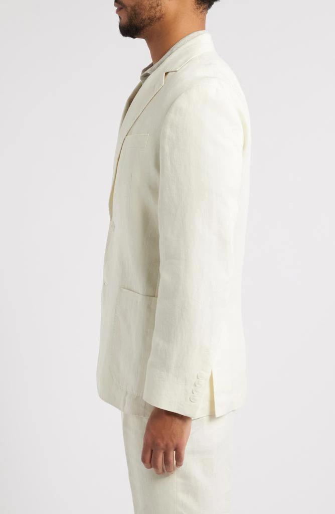 Nordstrom Henrik Trim Fit Solid Italian Linen Suit Separate Jacket 3