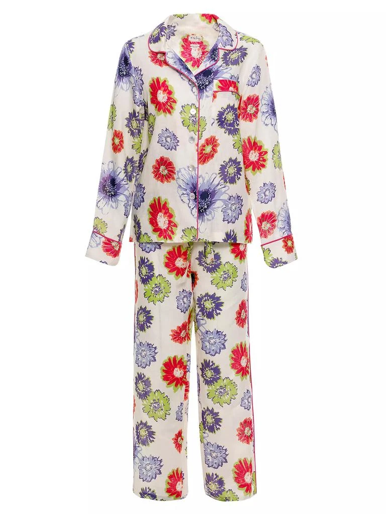 The Lazy Poet Sun-Kissed Escapes Emma Linen Pajamas 1