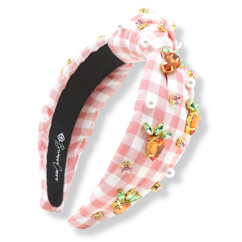 Brianna Cannon Gingham Carrot Headband (Adult) ONE SIZE