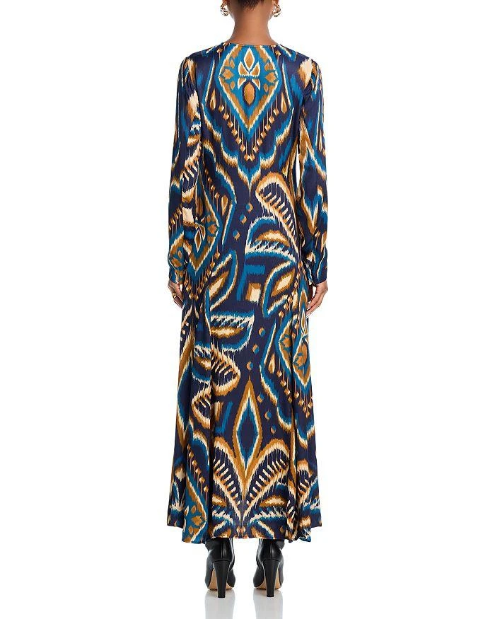 Farm Rio Pineapple Blue Maxi Dress 4