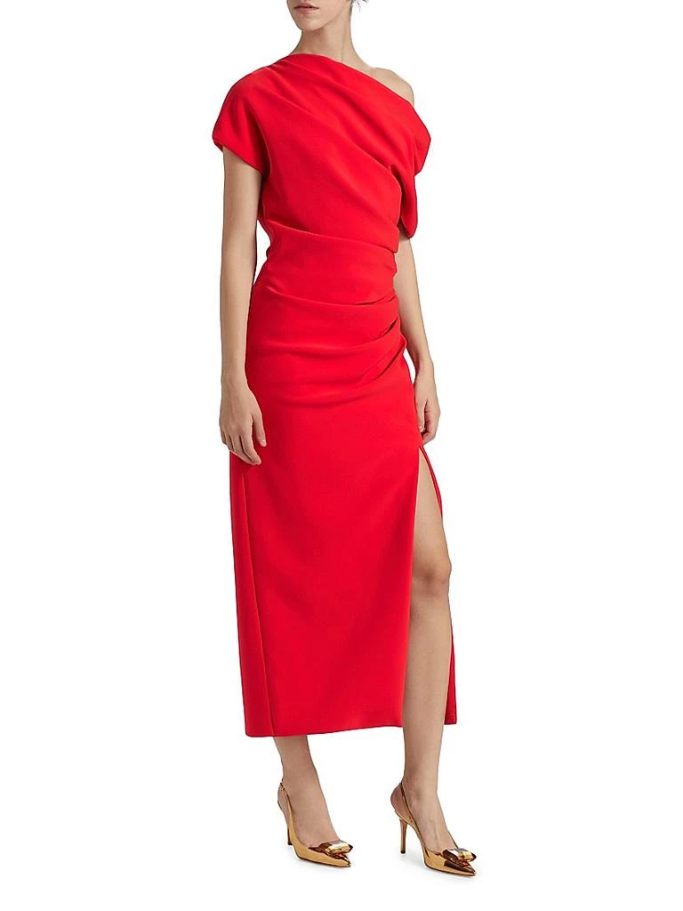 Amsale One-Shoulder Cocktail Dress 3