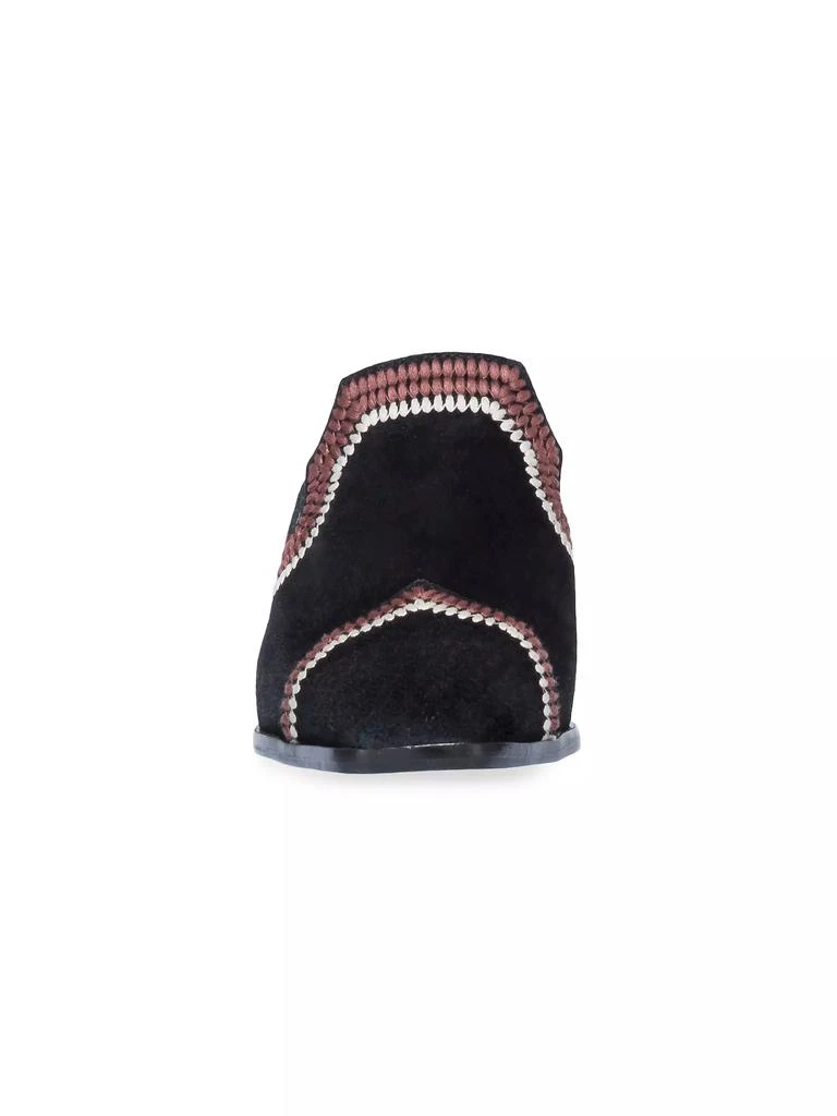 Bernardo Brooklyn Embroidered Mules 4