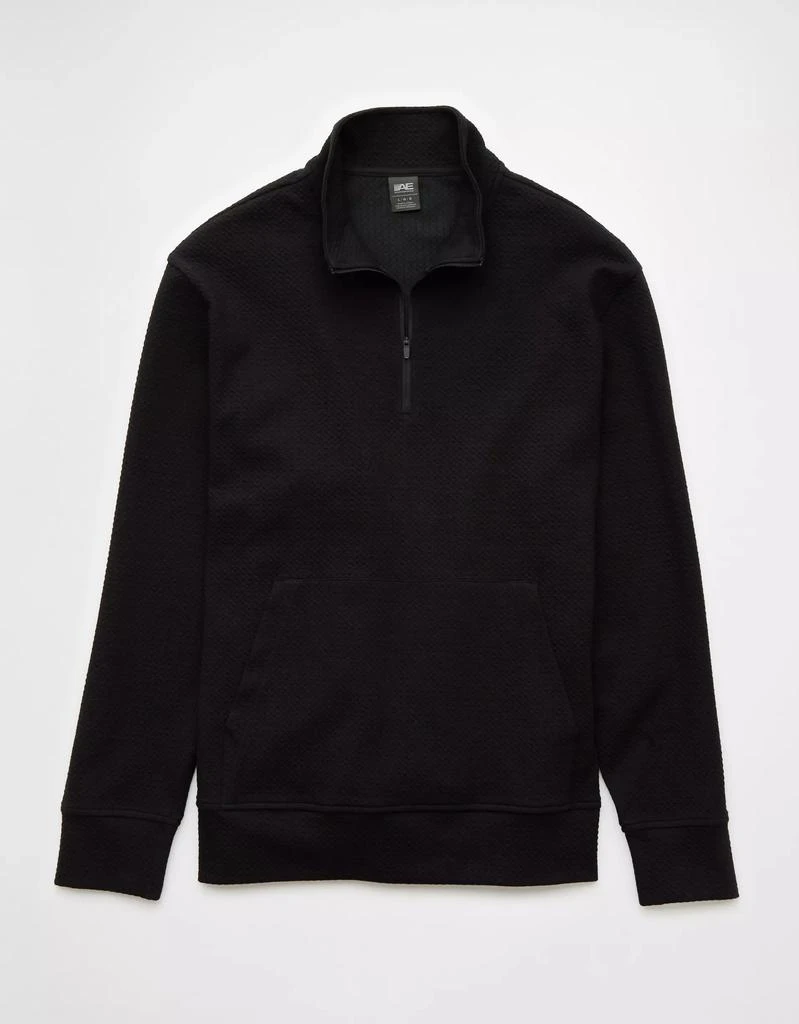 AE AE 24/7 Textured Fleece Quarter-Zip Sweatshirt 3