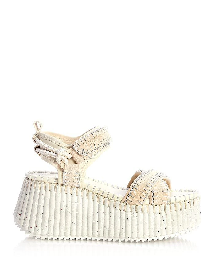 Chloé Women's Nama Platform Wedge Sandals 3