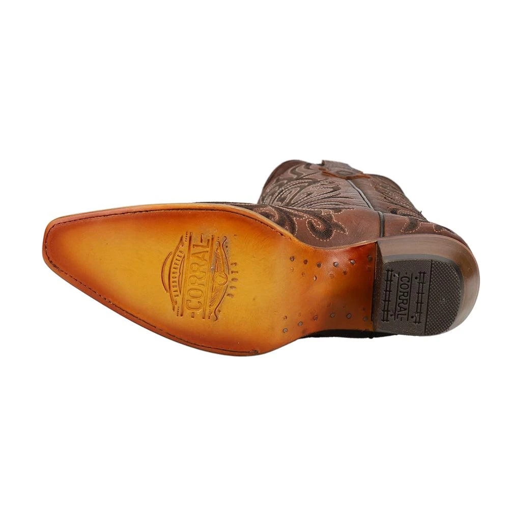 Corral Boots Embroidered Snip Toe Cowboy Boots 5