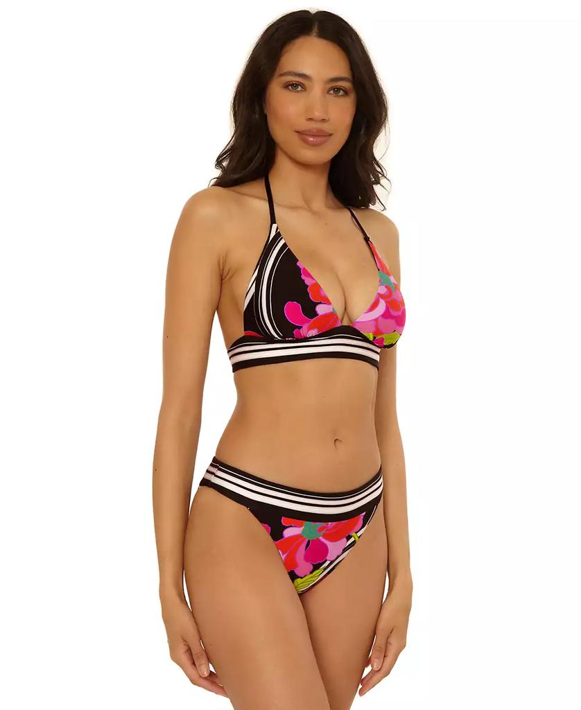 Trina Turk Women's Bougainvillea Reversible V-Neck Top