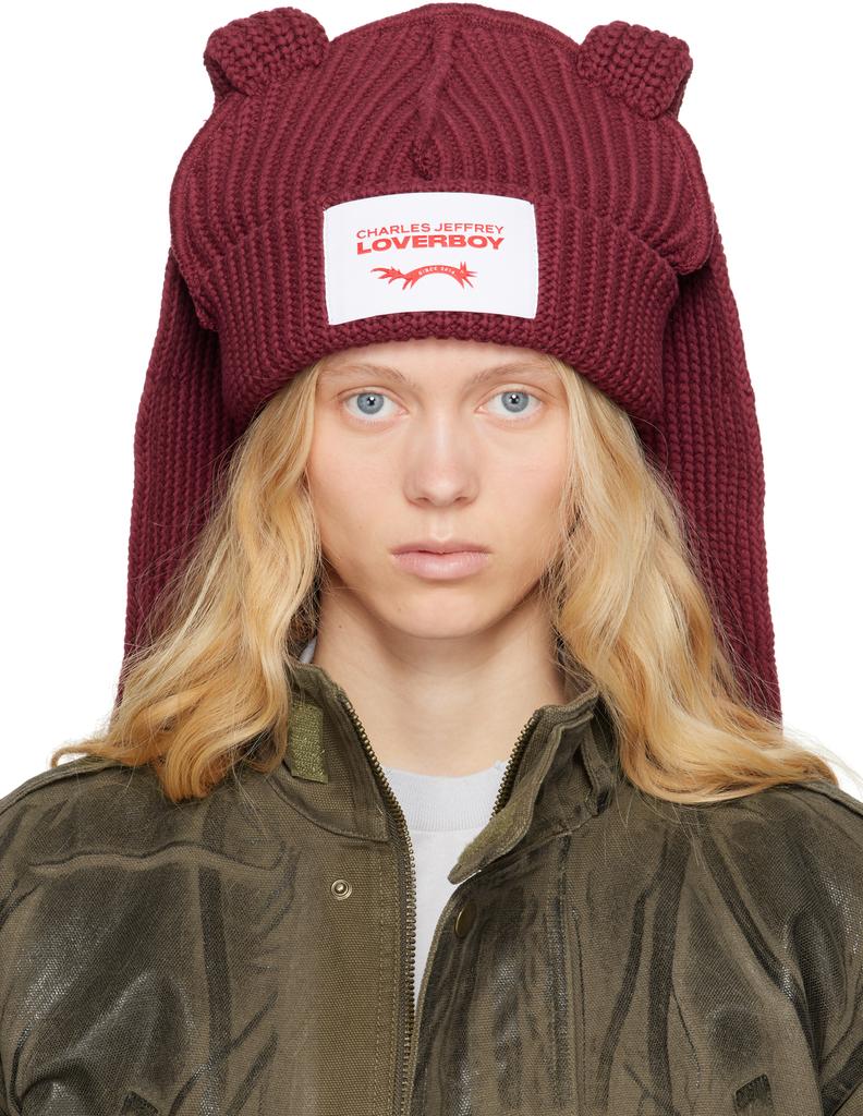 CHARLES JEFFREY LOVERBOY Rabbit ビーニー CHUNKY RABBIT BEANIE
