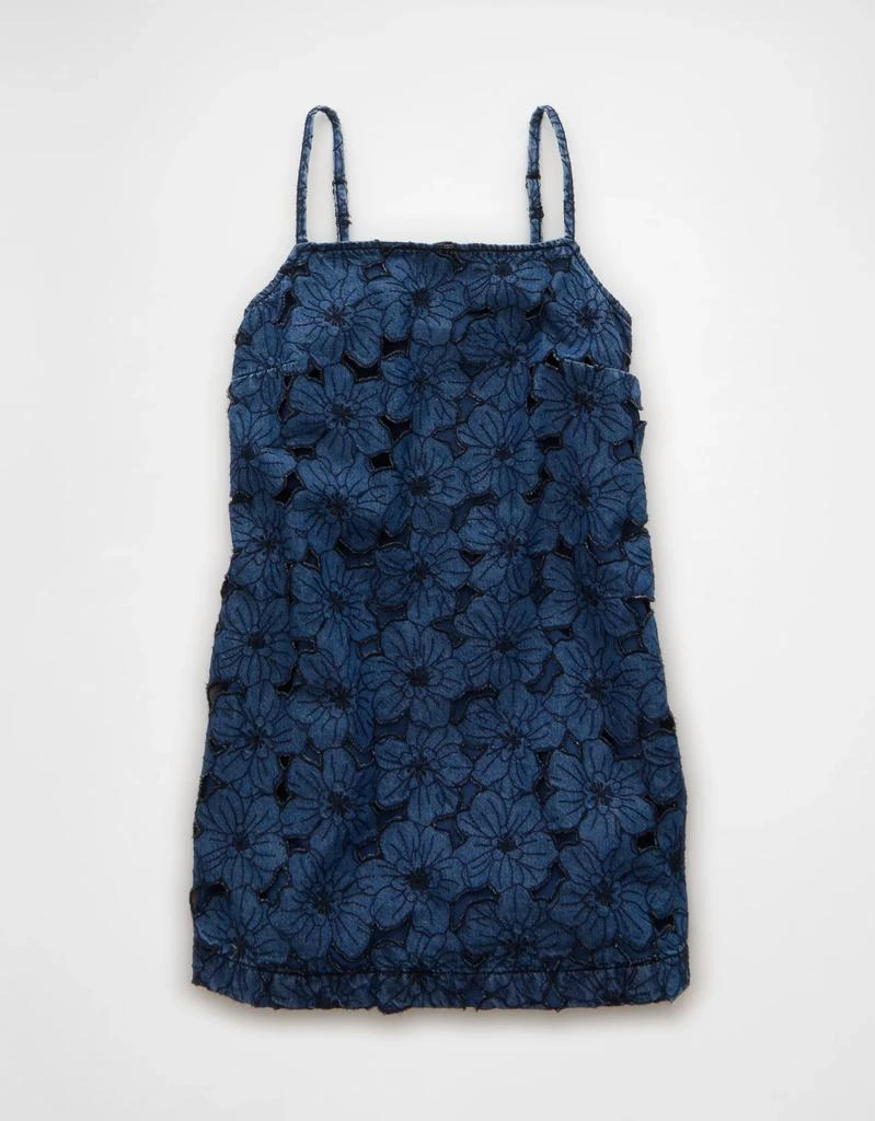 AE Floral Denim Mini Shift Dress  On Sale Now with Up to 40% Off |  Discover Exclusive Deals & Savings at BeyondStyle  Authentic AE Women| Dresses|Casual Dresses with Limited-Time Discounts, Free