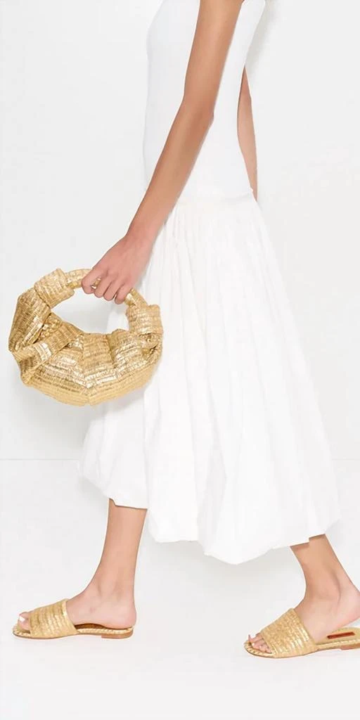 Shop Women's Metallic Raffia Salerno Slide In Gold on Sale at BeyondStyle   Get 52% Off Women's Metallic Raffia Salerno Slide In Gold with Limited-Time  Flash Deals, Exclusive Discounts, and Special Offers.