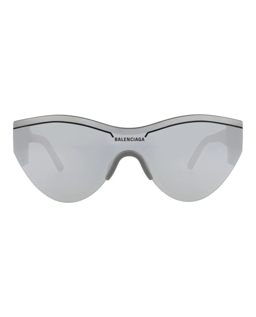 Balenciaga Shield-Frame Recycled Acetate Sunglasses
