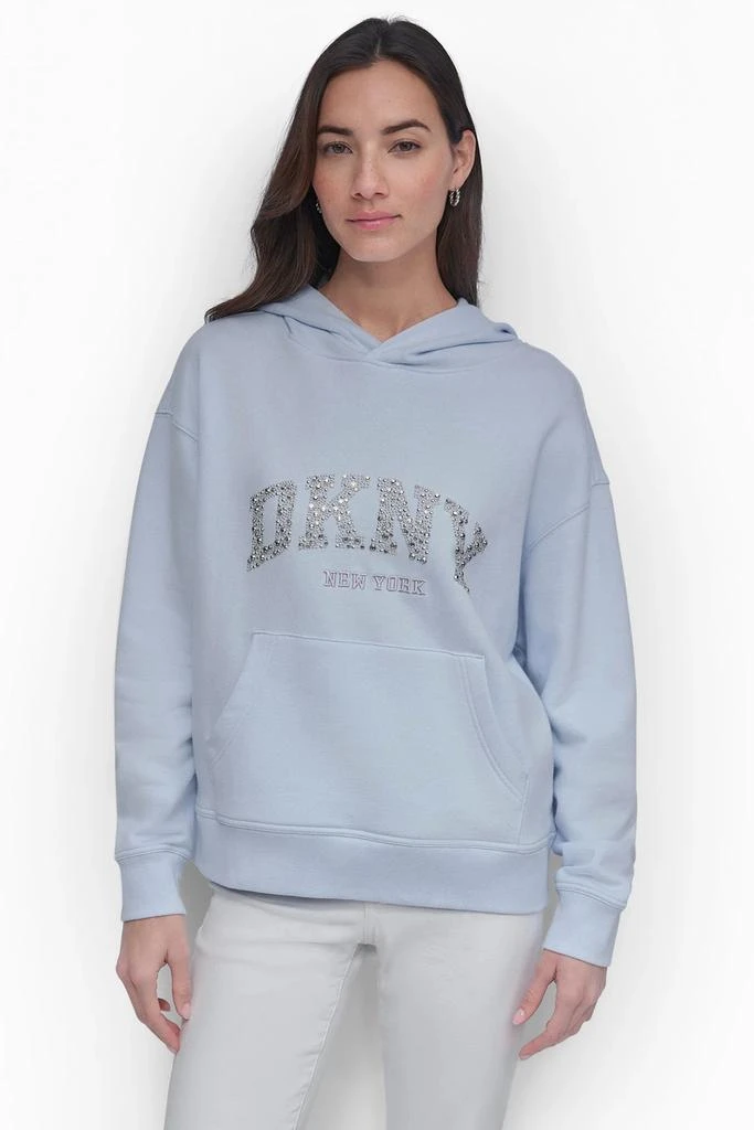 DKNY DKNY ARCHED DOME STUD SWEATSHIRT 1