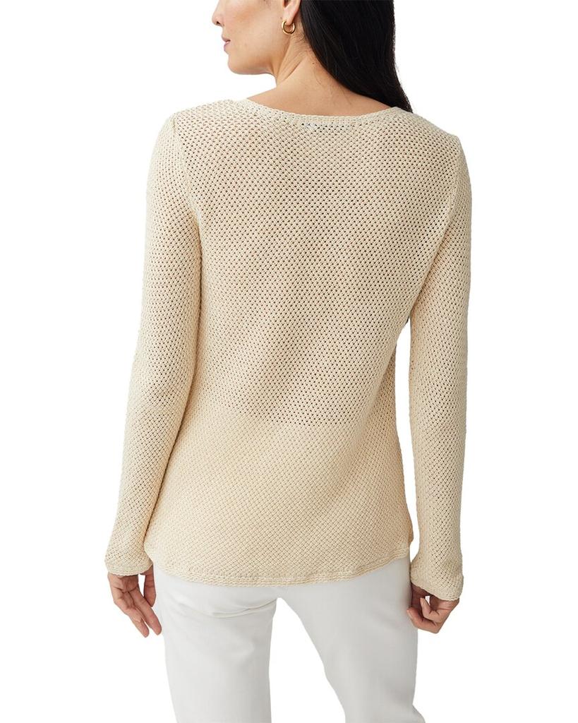 J.McLaughlin Donna Linen-Blend Sweater