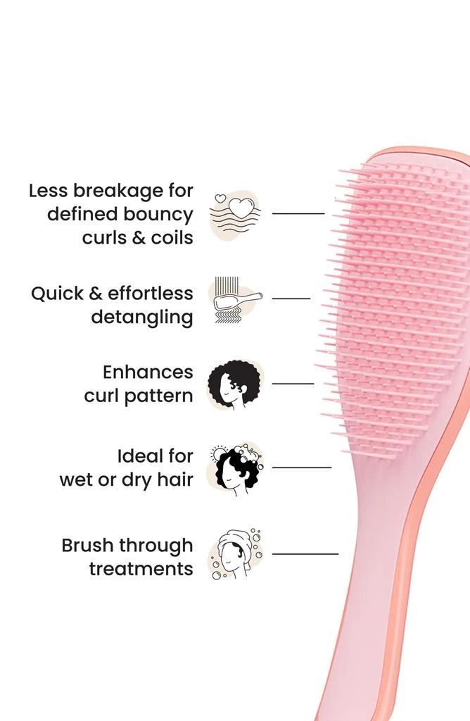 Tangle Teezer Ultimate Detangler Hairbrush for Curly to Coily 4
