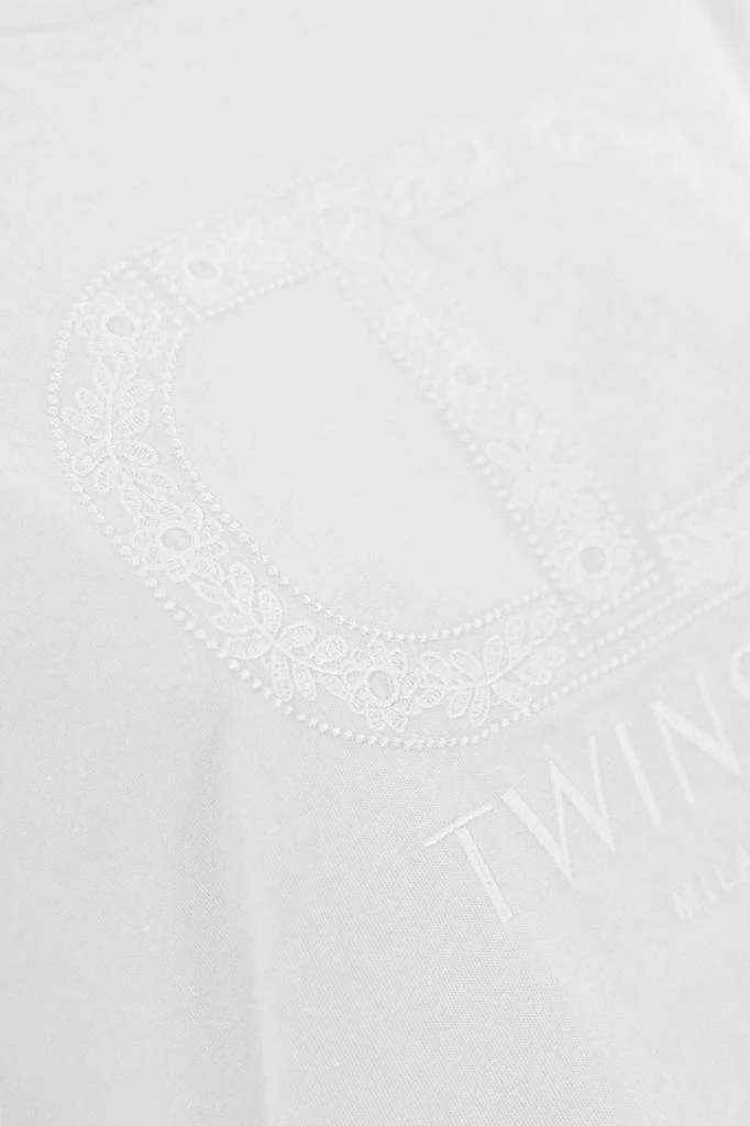 TwinSet Oval-t Cotton T-shirt 3