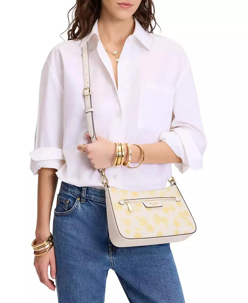 Kate Spade Hudson Spring Pansies Small Crossbody Bag 2
