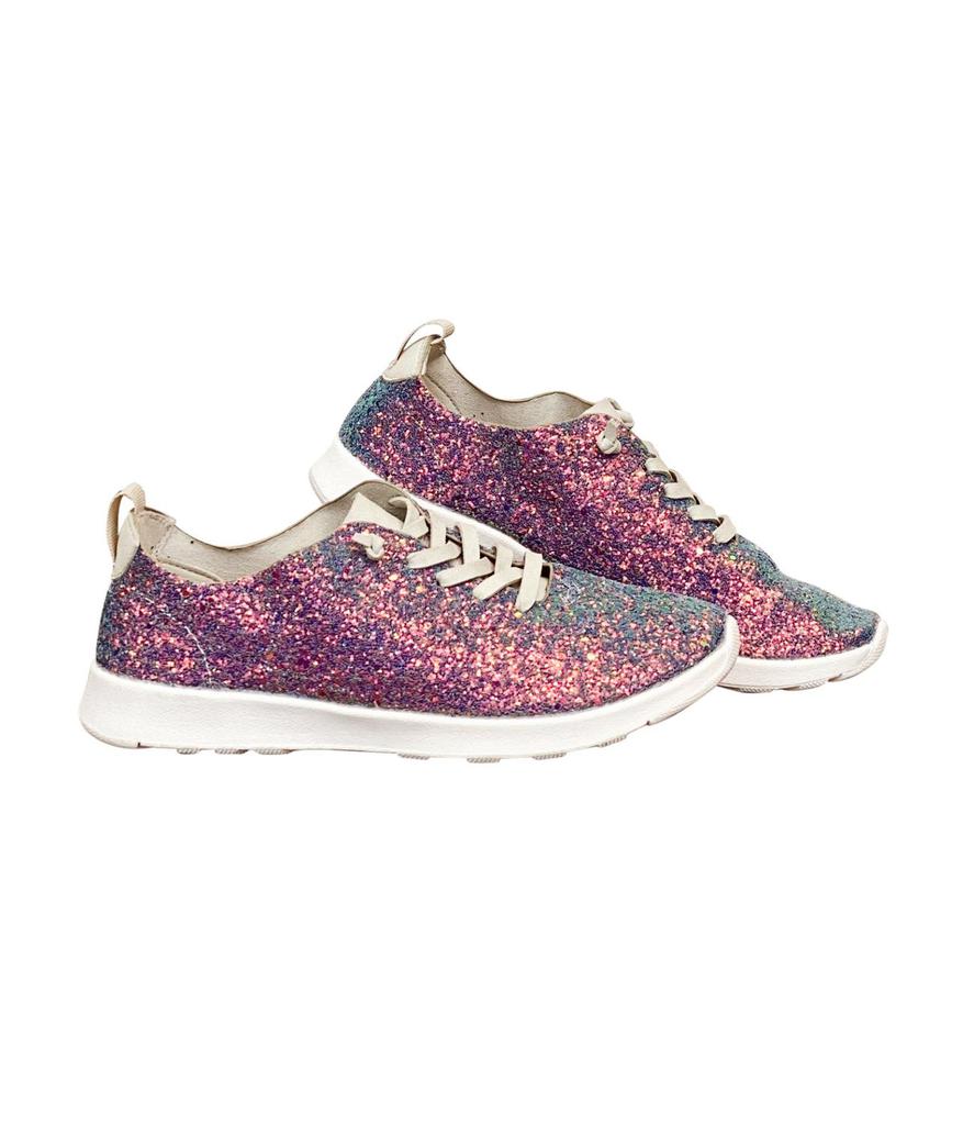 Not Rated Women's Mayo Glitter Sneakers