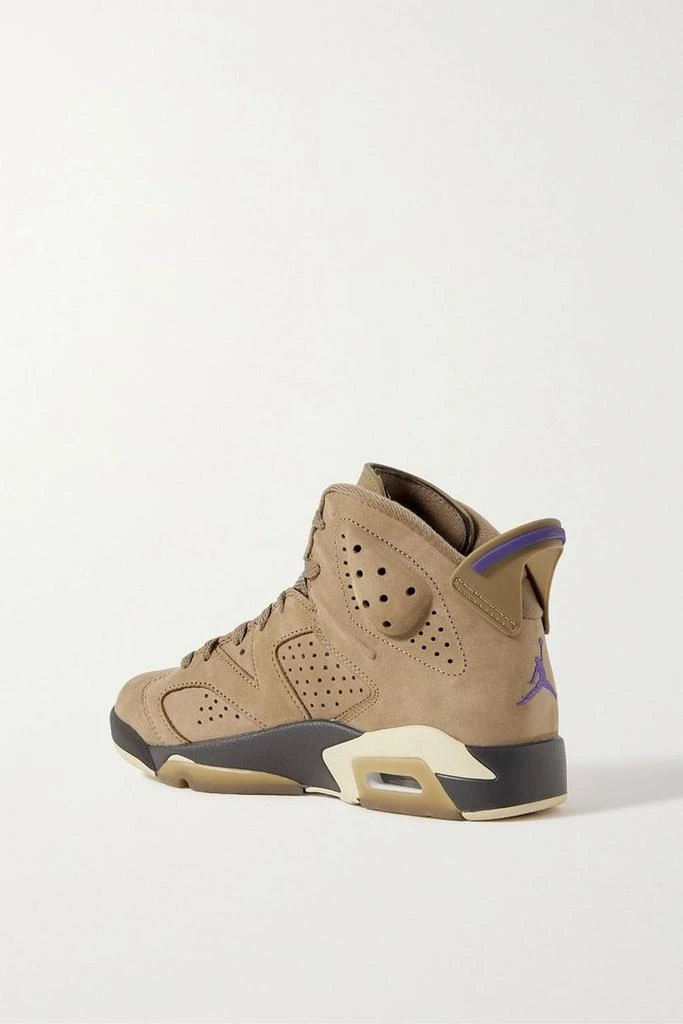 NIKE Air Jordan 6 Retro rubber-trimmed GORE-TEX® high-top sneakers 3