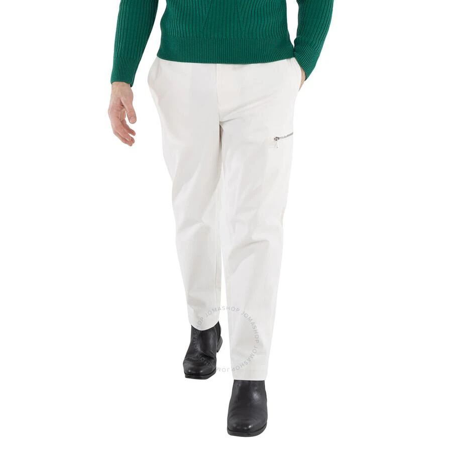 Moncler Cotton Trousers With Logo 1