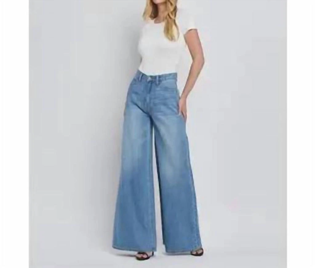 VERVET BY FLYING MONKEY Vervet By Flying Monkey - Super High Rise Wide Leg Jeans 3