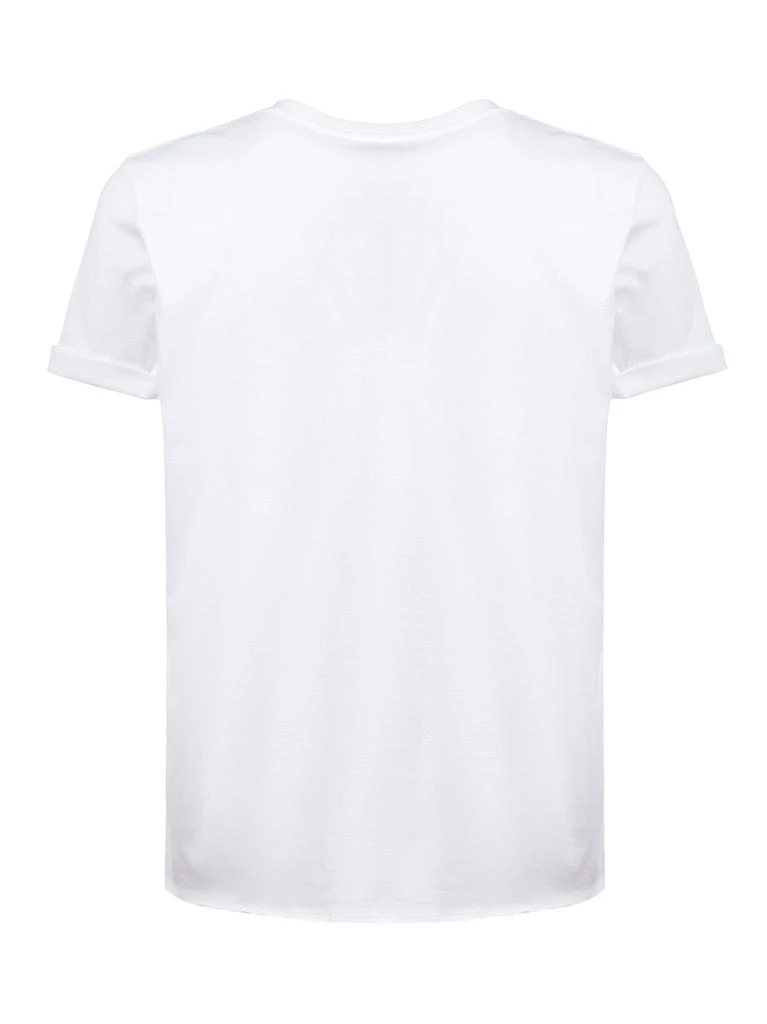 Yves Saint Laurent Saint Laurent Logo Printed Crewneck T-Shirt 2