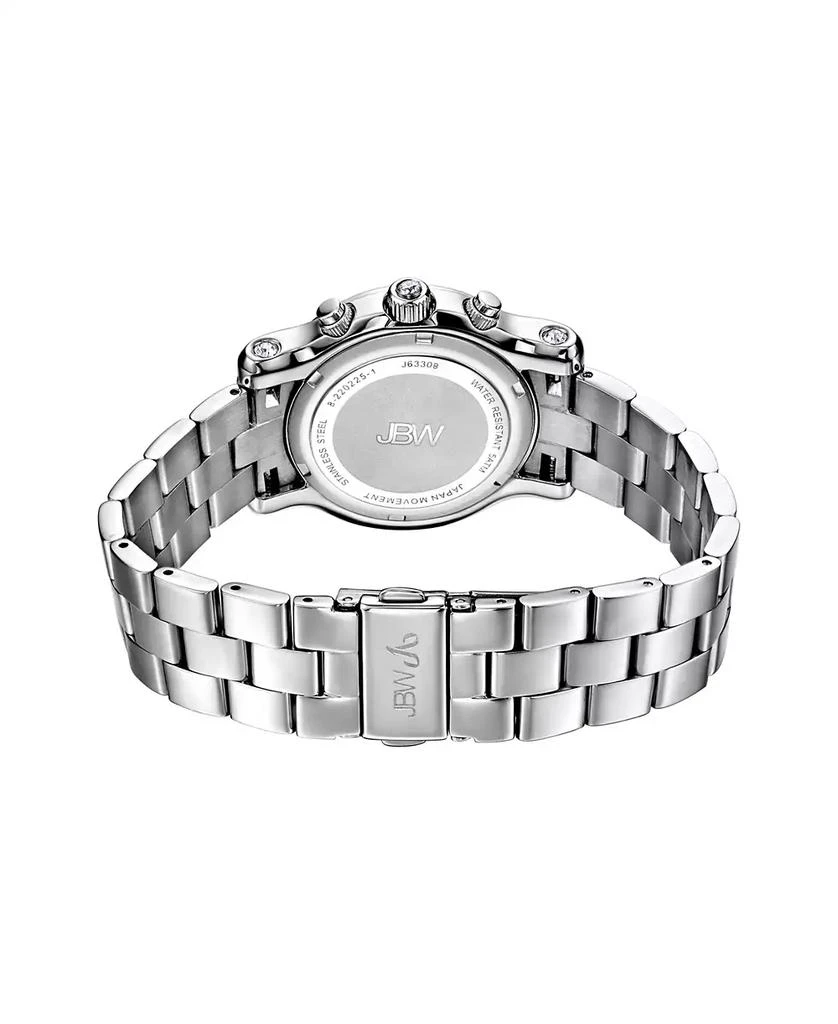 Jbw Women's Laurel Diamond (1/10 ct.t.w.) Stainless Steel Watch 2