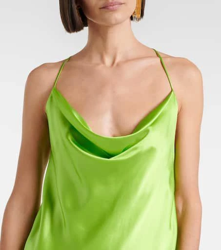 Yves Saint Laurent Silk satin slip dress 4