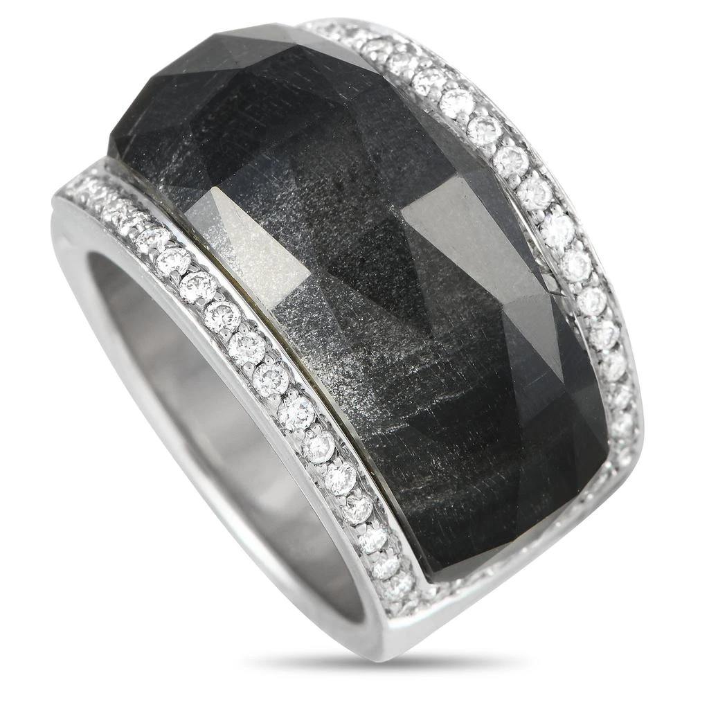 Stephen Webster Crystal Haze 18K White Gold 0.60ct Diamond and Crystal Ring SW01-082124 1