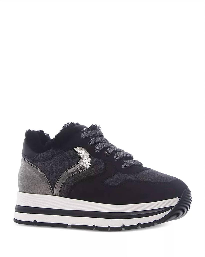 Voile Blanche Voile Blanche - Women's Maran Shearling Low Top Sneakers