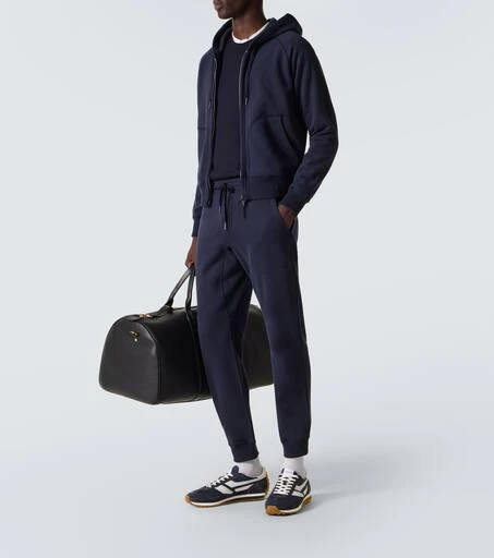 Tom Ford Mick suede-trimmed sneakers 2