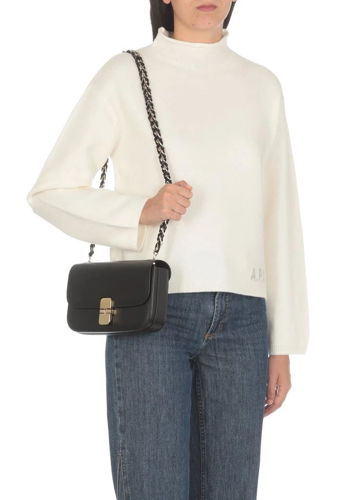 A.P.C. A.P.C. Chain-Linked Crossbody Bag 5