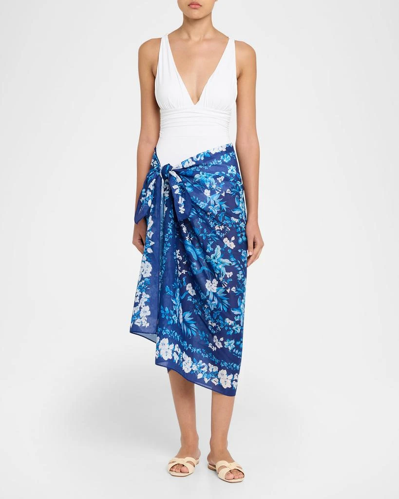 Kobi Halperin McKenzie Floral Pareo Coverup 2