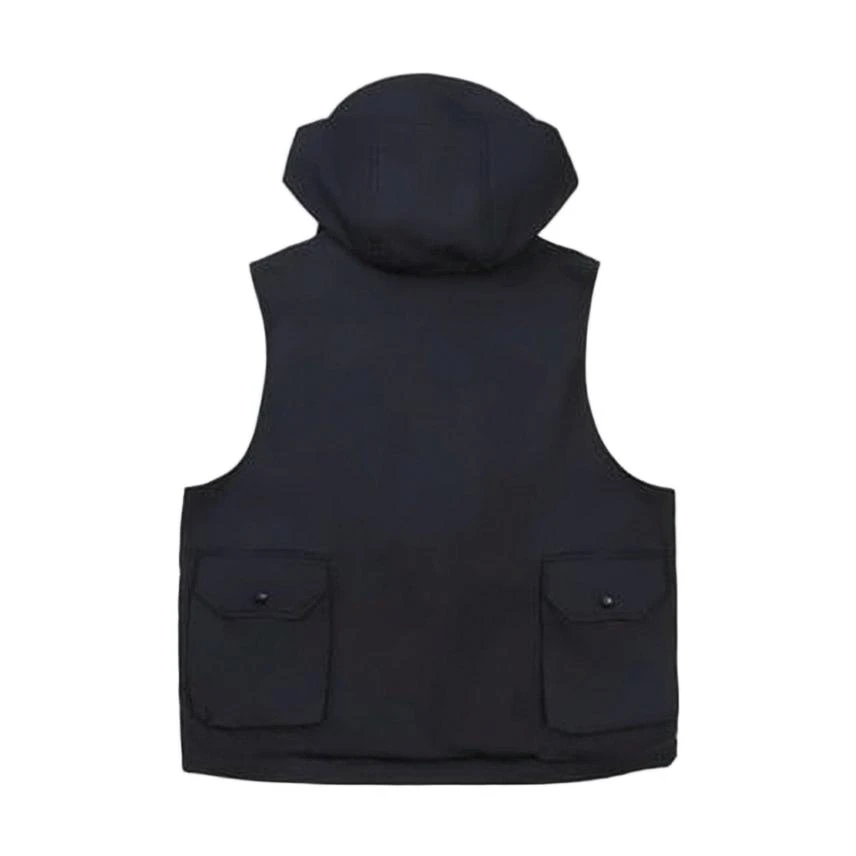 Jil Sander Sleek High-Collar Vest with Adjustable Hood 2