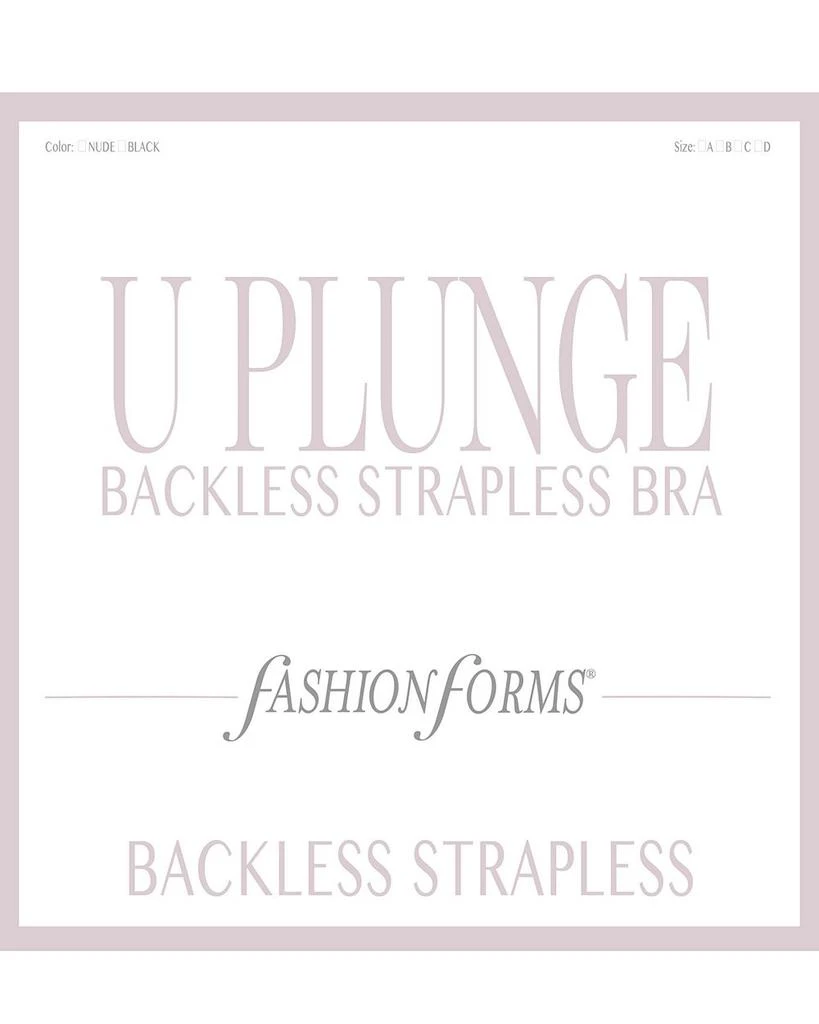 Fashion Focus Lift It Up Strapless Backless Plunge Bra 8
