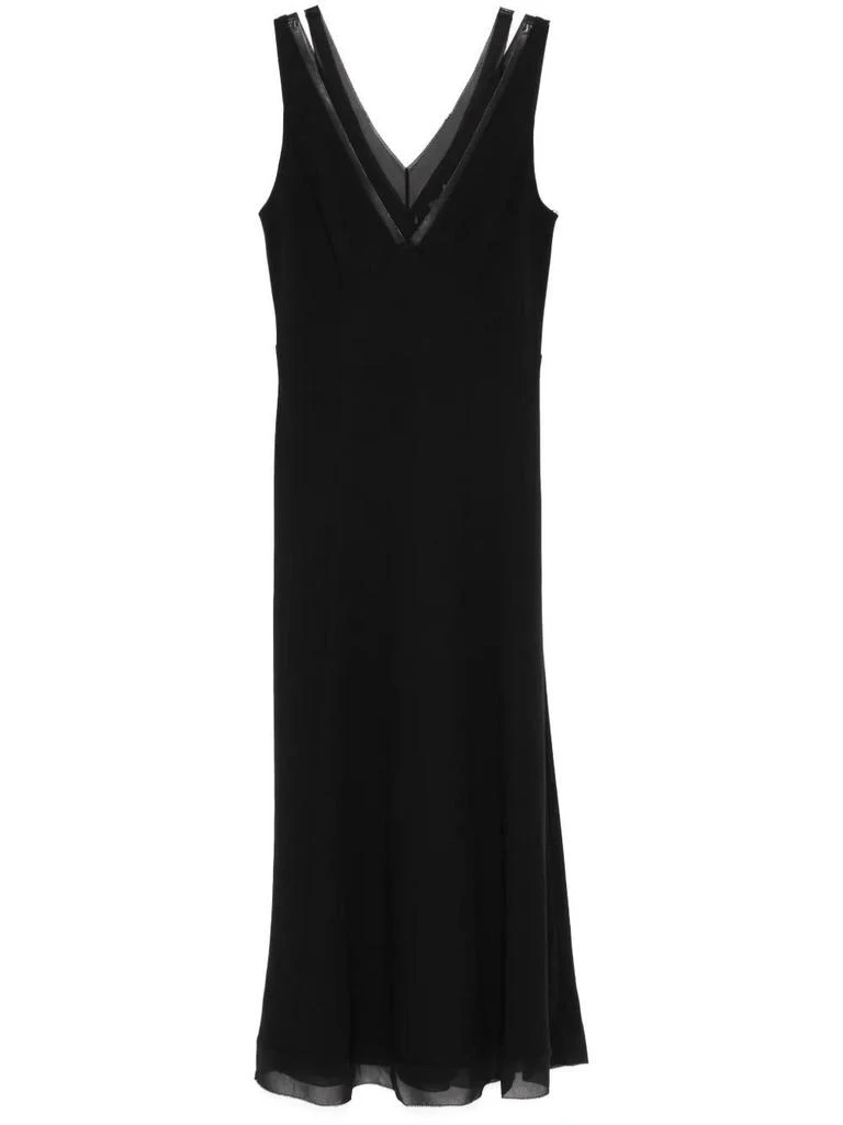 chinese dress ladies Vince Women's Tipped Slip Dress, Blue Waltz/DEEP Lake, X-Small at Amazon  Women's Clothing store